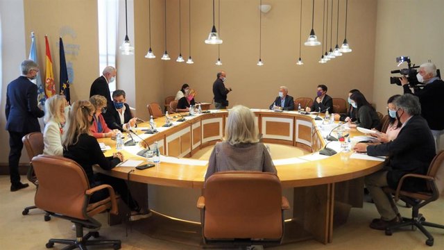 Reunión de la Xunta de Portavoces de la Cámara gallega celebrada el martes, día 21 de septiembre de 2021