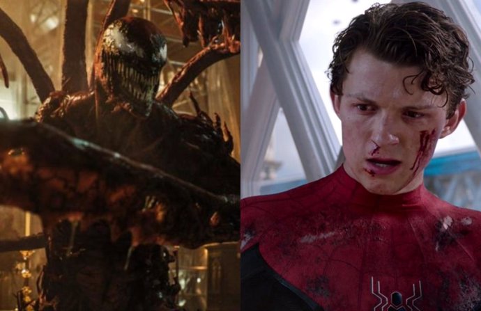 Carnage y el Spider-Man de Tom Holland