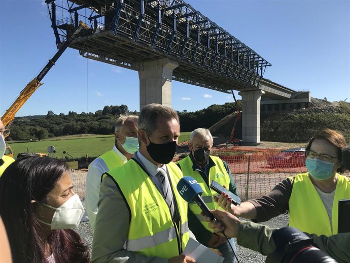 José Miñones en declaraciones en Palas de Rei