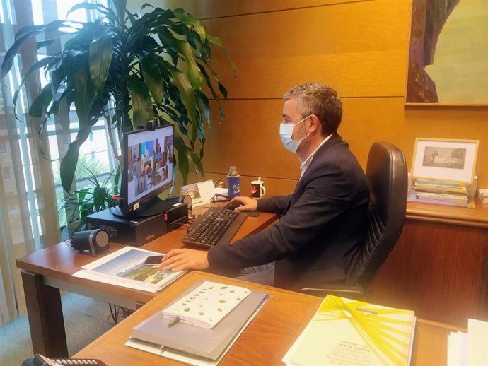 Archivo - El consejero de Medio Rural y Cohesión Territorial, Alejandro Calvo,