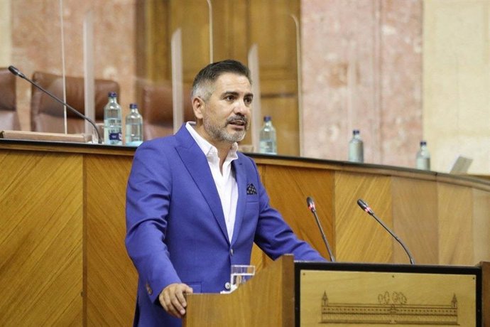 El parlamentario andaluz de Ciudadanos (Cs) Emiliano Pozuelo, en una foto de archivo.