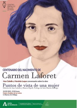 El Centro Andaluz de las Letras rinde homenaje a la escritora Carmen Laforet en Málaga