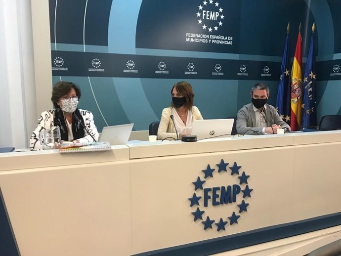 La consejera municipal de Economía, Innovación y Empleo, Carmen Herrarte,en un foro organizado por la Federación Española de Municipios y Provincias en Madrid