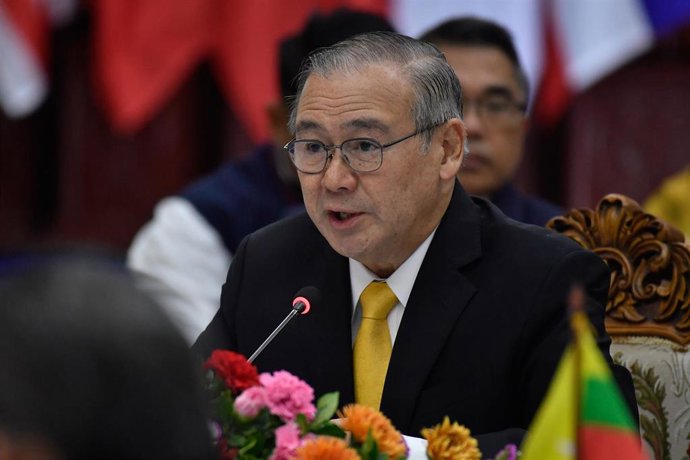 Archivo - El ministro de Exteriores filipino, Teodoro Locsin.