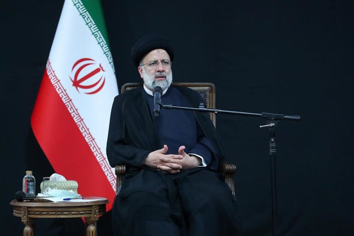 El presidente de Irán, Ebrahim Raisi
