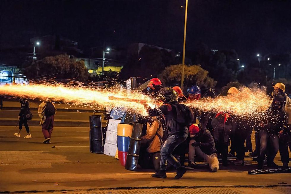 Protestas en Colombia