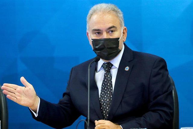 El ministro de Salud de Brasil, Marcelo Queiroga.  