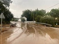 Reabiertas al tráfico en Córdoba las 12 carreteras cortadas por los efectos de la tormenta en Lucena y Puente Genil