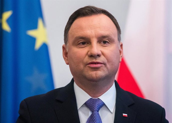 Archivo - El presidente de Polonia, Andrzej Duda