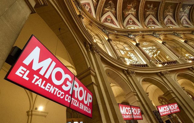 Archivo - Imagen de archivo de la salida a bolsa de Miogroup el pasado 15 de julio 