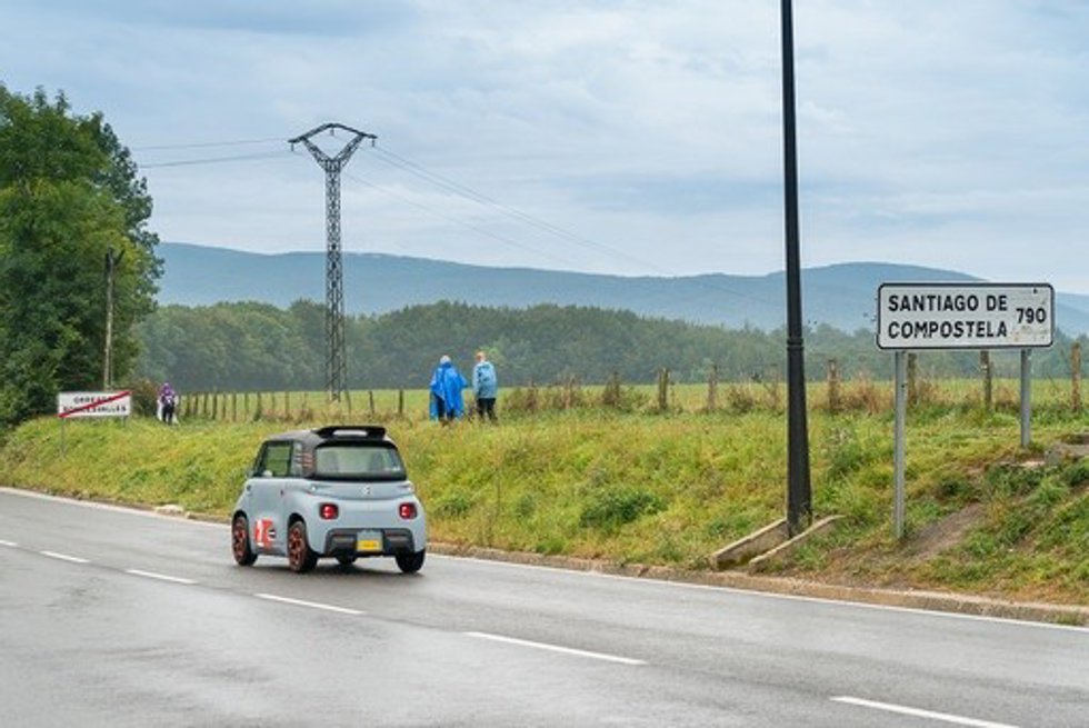 El Citron Ami en la primera etapa del Camino de Santiago