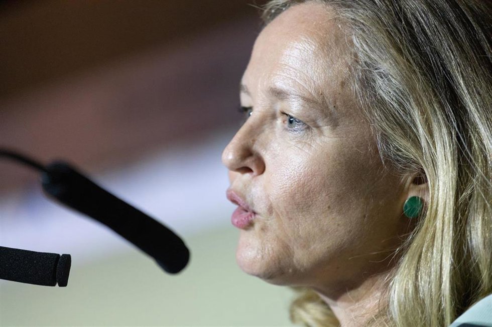 La vicepresidenta primera y ministra de Asuntos Económicos, Nadia Calviño