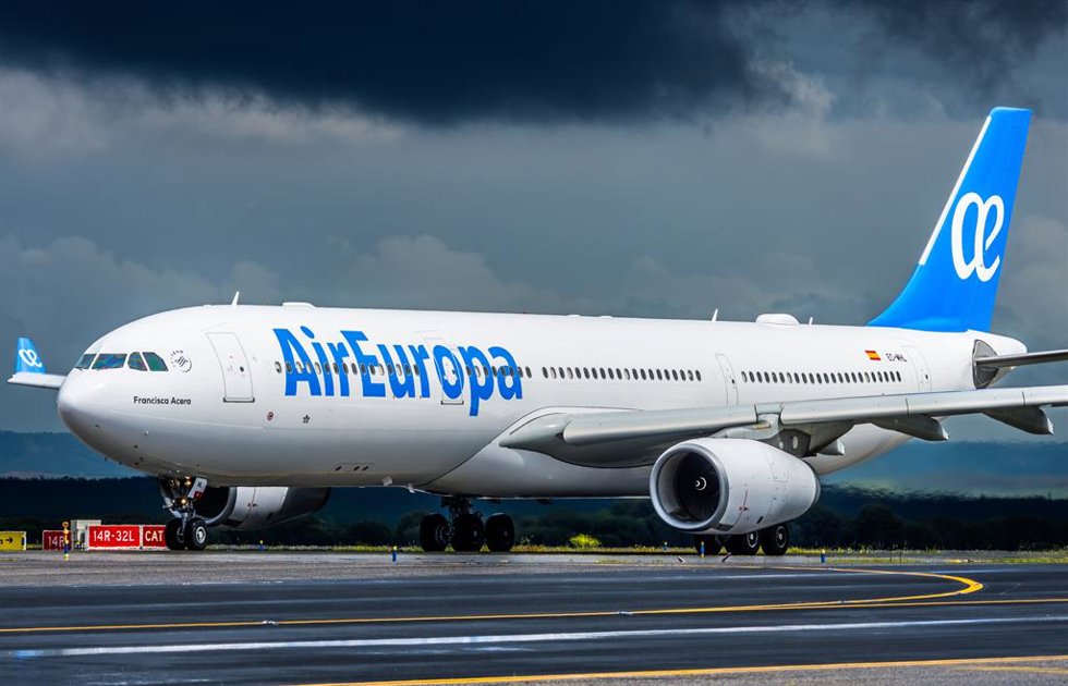 Archivo - Avión de Air Europa