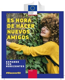La  Comisión Europea relanza su proyecto DiscoverEU, ofreciendo 60.000 paquetes de viaje gratis a jóvenes europeos de entre 18 y 20 años.