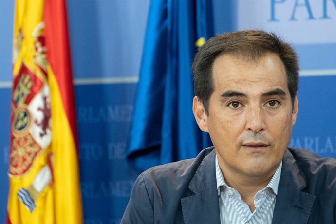 Jose Antonio Nieto, este miércoles en el Parlamento