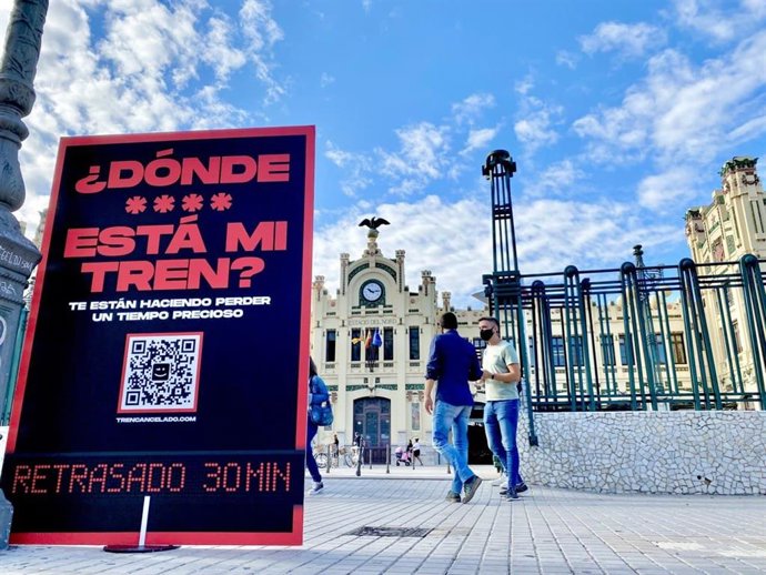 Compromís denuncia la "negligente" situación de Cercanías
