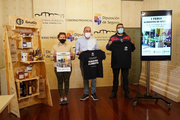 Presentación de la I Feria de Alimentos de Segovia.