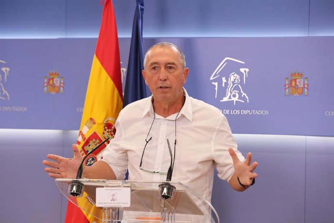 El diputado de Compromís en el Congreso, Joan Baldoví