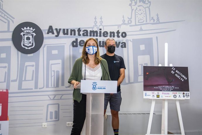 Presentación de la 'IX Carrera Nocturna de Huelva'.