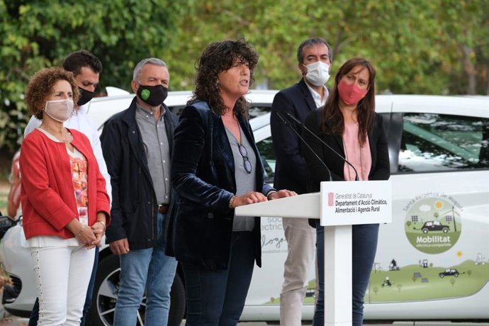 La consellera de Acción Climática, Alimentación y Agenda Rural, Teresa Jord, en el acto de presentación / Conselleria de Acción Climática, Alimentación y Agenda Rural.