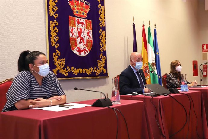 El presidente de la Diputación de Córdoba, Antonio Ruiz, durante el Pleno del mes de septiembre.