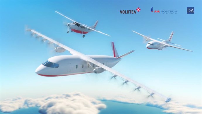 Primer avión 100% eléctrico de Volotea, Air Nostrum y Dante Aeronautical