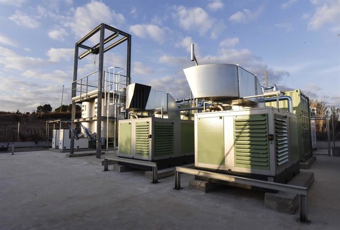 Archivo - Planta de gas renovable de Naturgy en vertedero Elena (Cerdanyola del Valls)