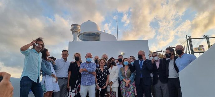 Inauguración y puesta en servicio del Faro de Mojácar (Almería)