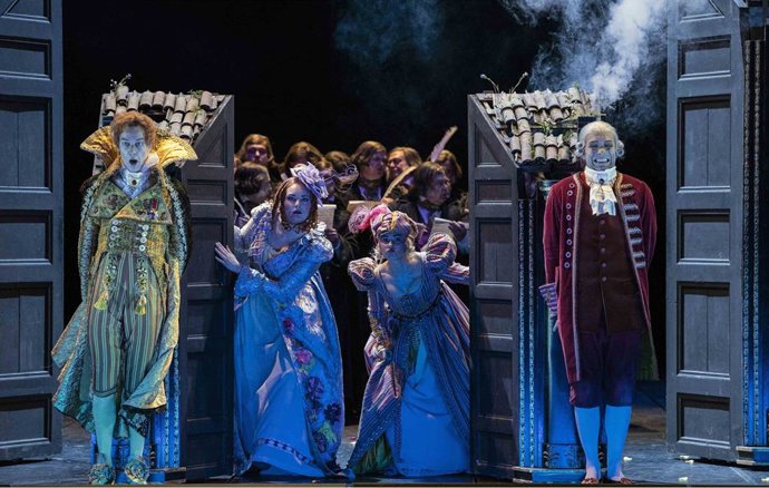 Archivo - Escena de la ópera 'La Cenerentola'