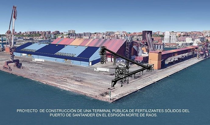 Proyecto de construcción de una terminal pública de fertilizante