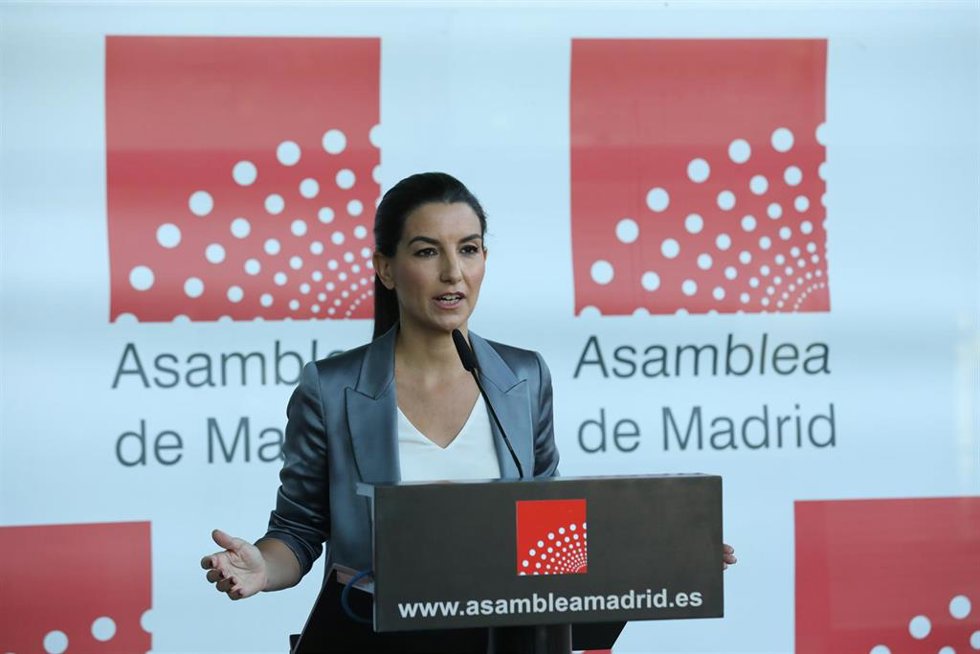 Archivo - La portavoz de Vox en la Asamblea de Madrid, Rocío Monasterio