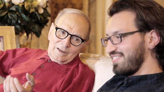 Ennio Morricone y Alessandro de la Rosa