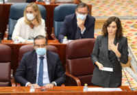 Ayuso acusa al Gobierno de España de permitir de manera "negligente o sectaria" la manifestación de Chueca