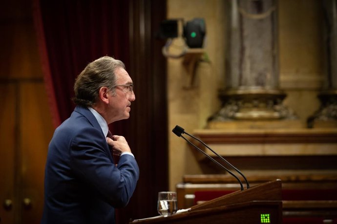 Archivo - Arxiu - El conseller d'Economia i Hisenda de la Generalitat, Jaume Giró