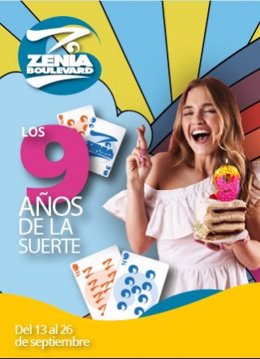 Noveno aniversario del C.C. Zenia Boulevard