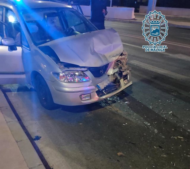Investigado un hombre por provocar un accidente con heridos quintuplicando la tasa máxima de alcohol