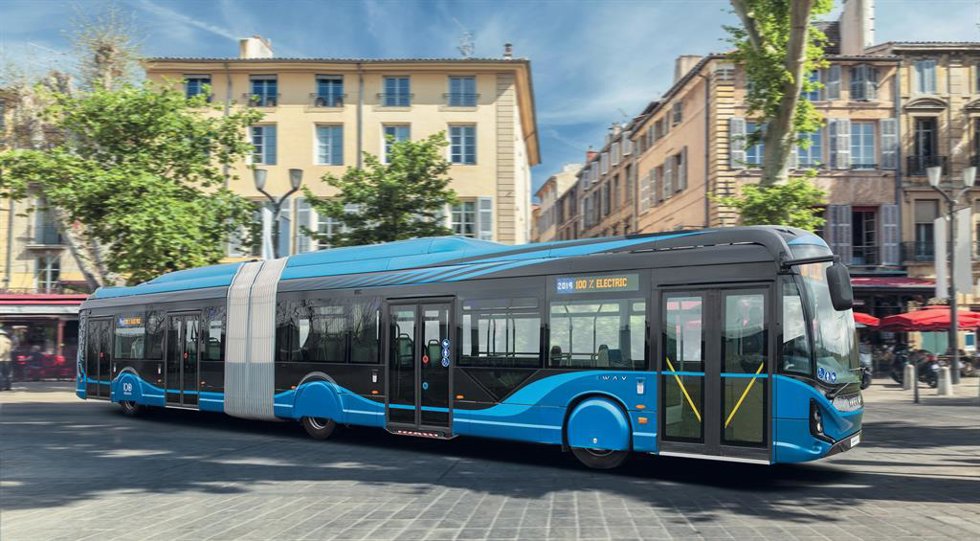 Archivo - Imagen del modelo E-WAY de Iveco Bus.