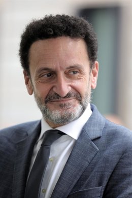 El portavoz parlamentario de Ciudadanos, Edmundo Bal, en una rueda de prensa 