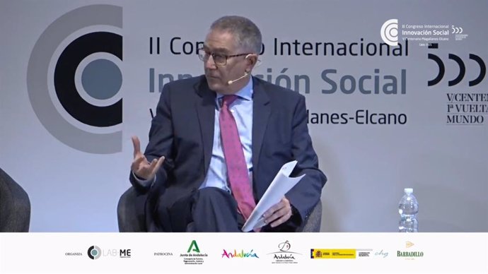 Manuel Muñoz en el II Congreso de Innovación Social Magallanes-Elcano.
