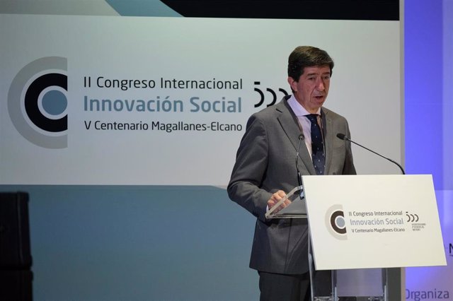 Juan Marín en el II Congreso de Innovación Social Magallanes-Elcano