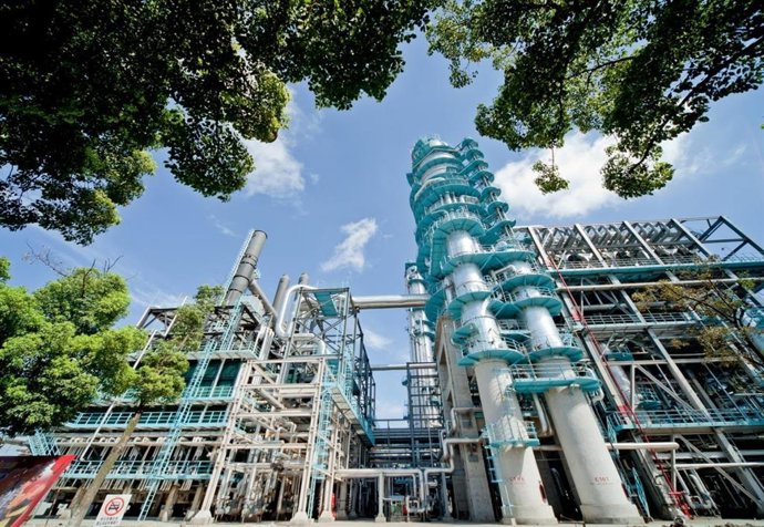 Production Facility of Sinopec Gaoqiao Petrochemical Corporation.