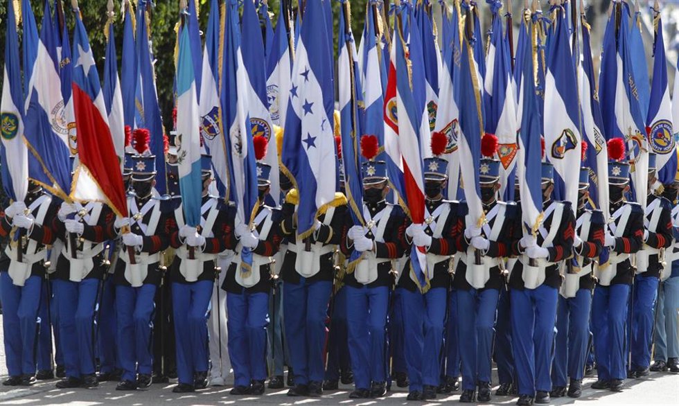 Actos conmemorativos en el aniversario de la independencia de Honduras