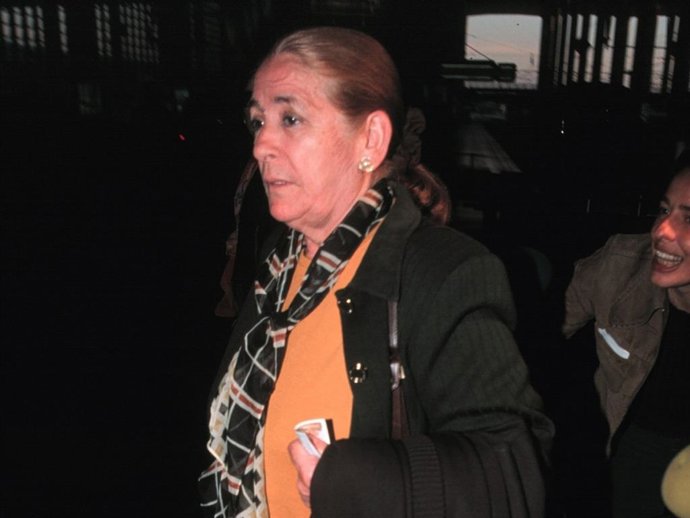 DOÑA ANA MARTIN MADRE DE ISABEL PANTOJA CELEBRO EL TERCER CUMPLEAÑOS DE SU NIETA, EN IMAGEN DE ARCHIVO