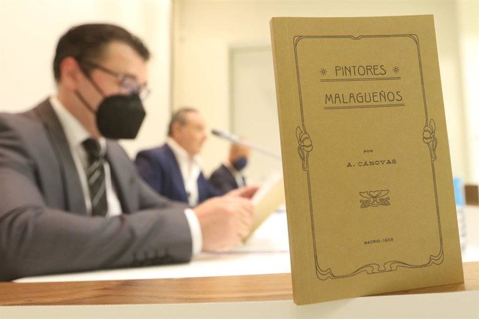 Los pintores malagueños del siglo XIX, reunidos en un facsímil obra del sobrino de Antonio Cánovas del Castillo, del mismo nombre