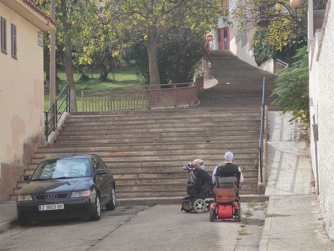 Barreras arquitectónicas en Valdefierro