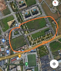 Mapa de Son Güells.