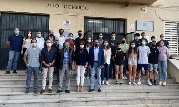 Primera reunión del grupo de trabajo en el Centro Educativo de Excelencia Deportiva (Ceeda) de Huelva.