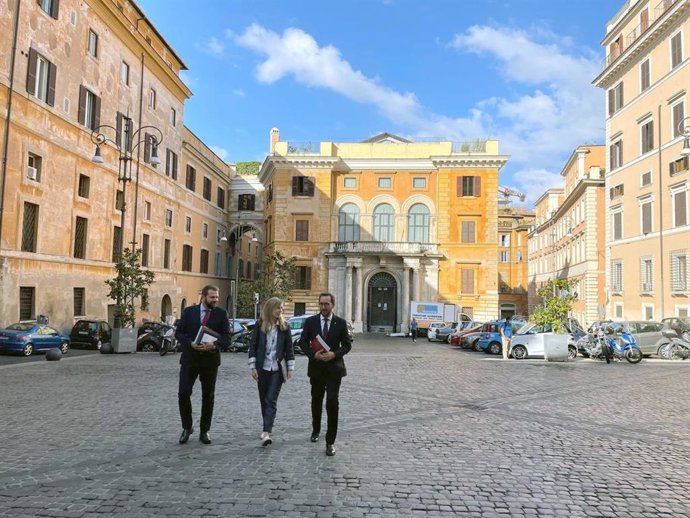 Visita de la consellera Victria Alsina a Roma.