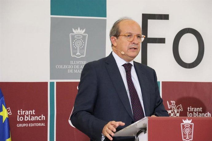 Daniel Calleja, en el Foro Justicia del ICAM