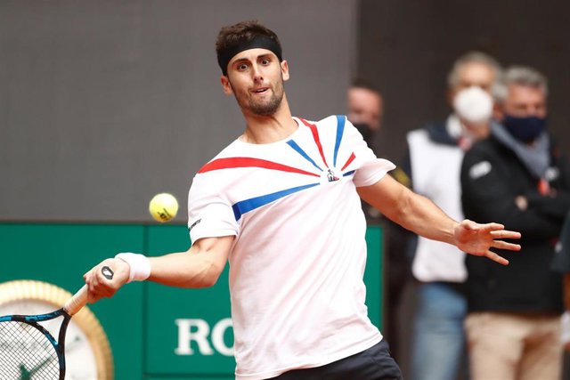 Archivo - El tenista español Carlos Taberner